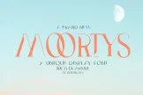 Product image of Moortys – Unique Display Font