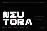 Product image of Neutora – Bold Futuristic Font
