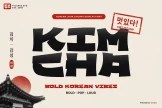 Product image of Kimcha – Korean Look Chunky Font