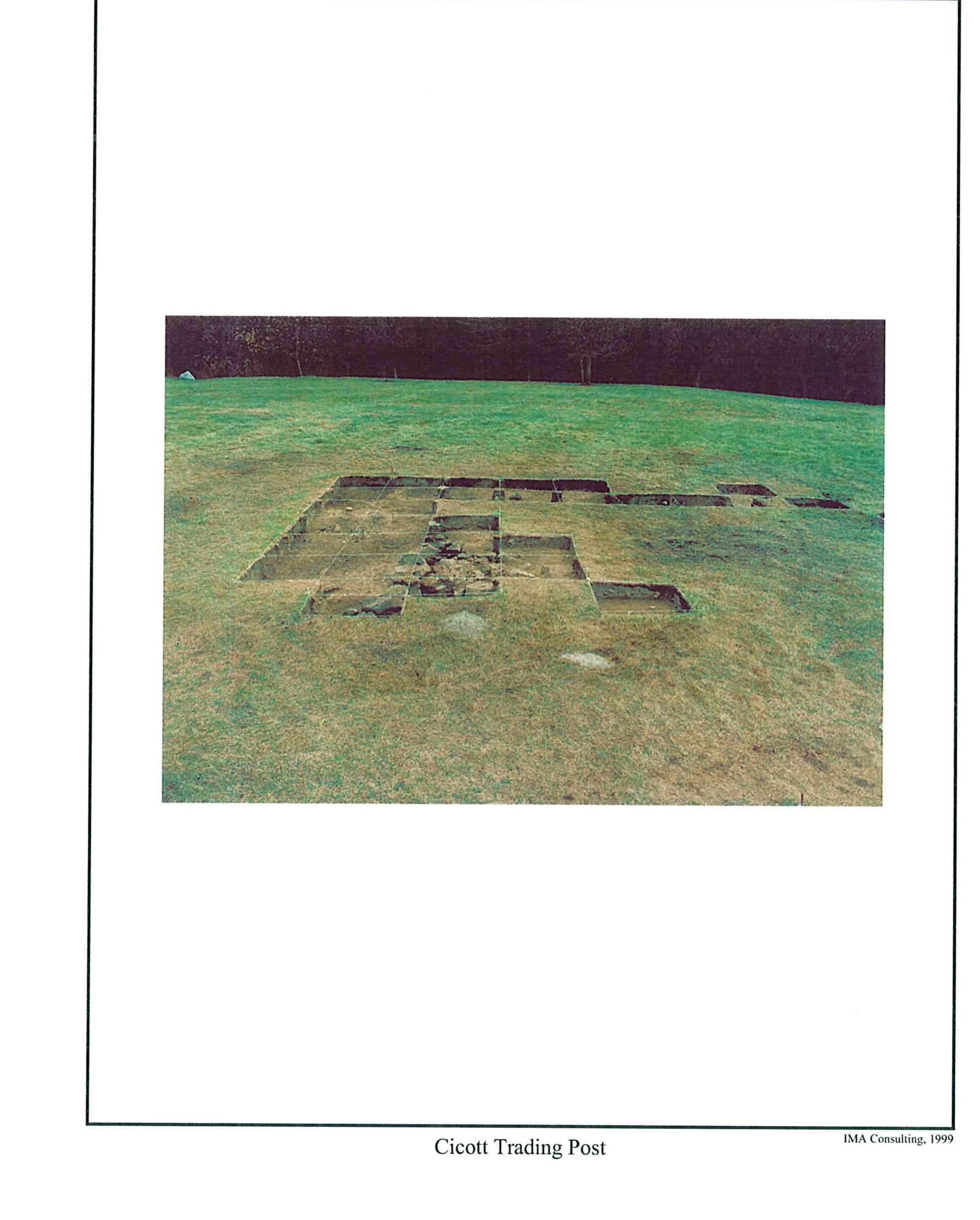 (PDF) The 1997 archaeological excavations at the Cicott trading post ...