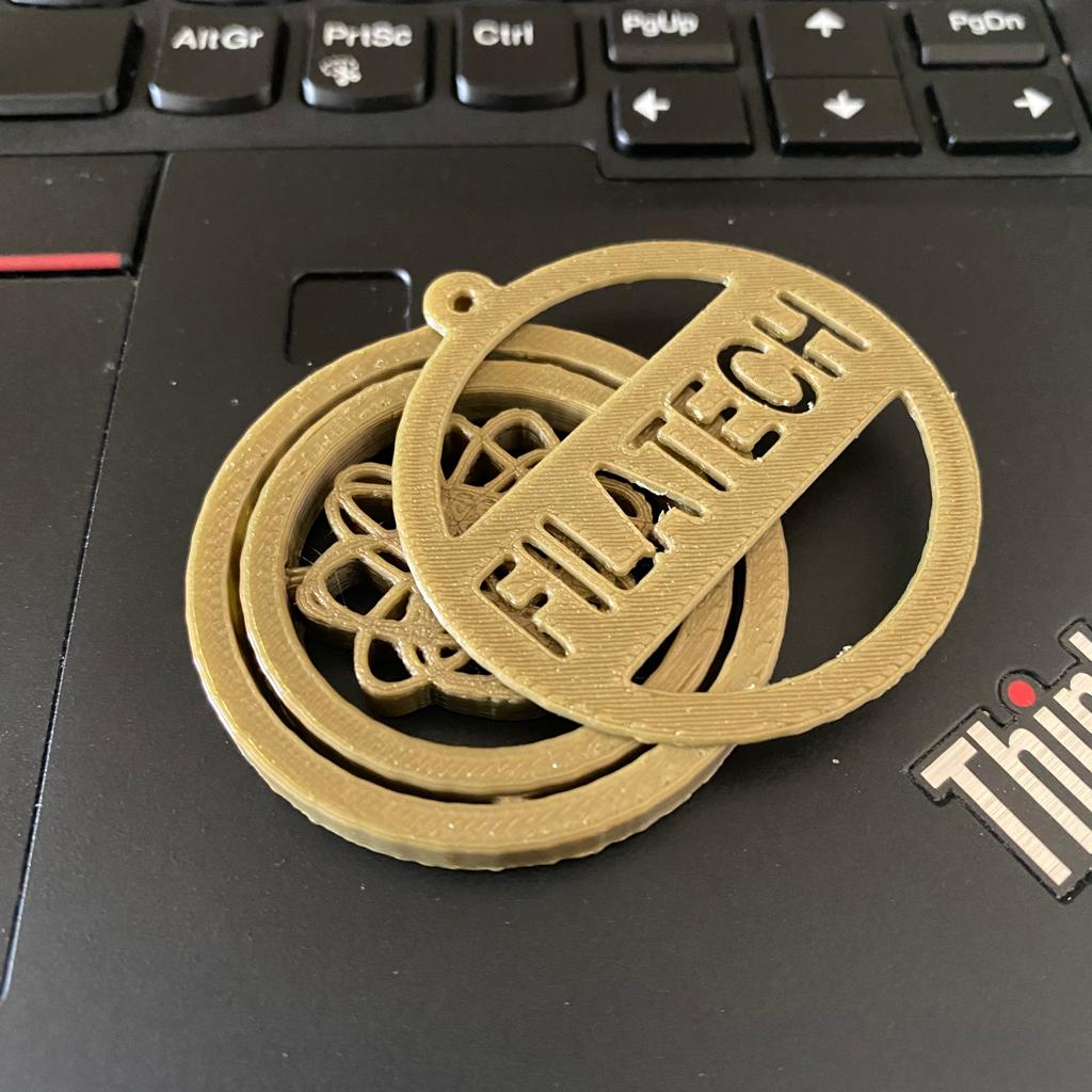 Filatech Keychain – Swivel One-Piece Print