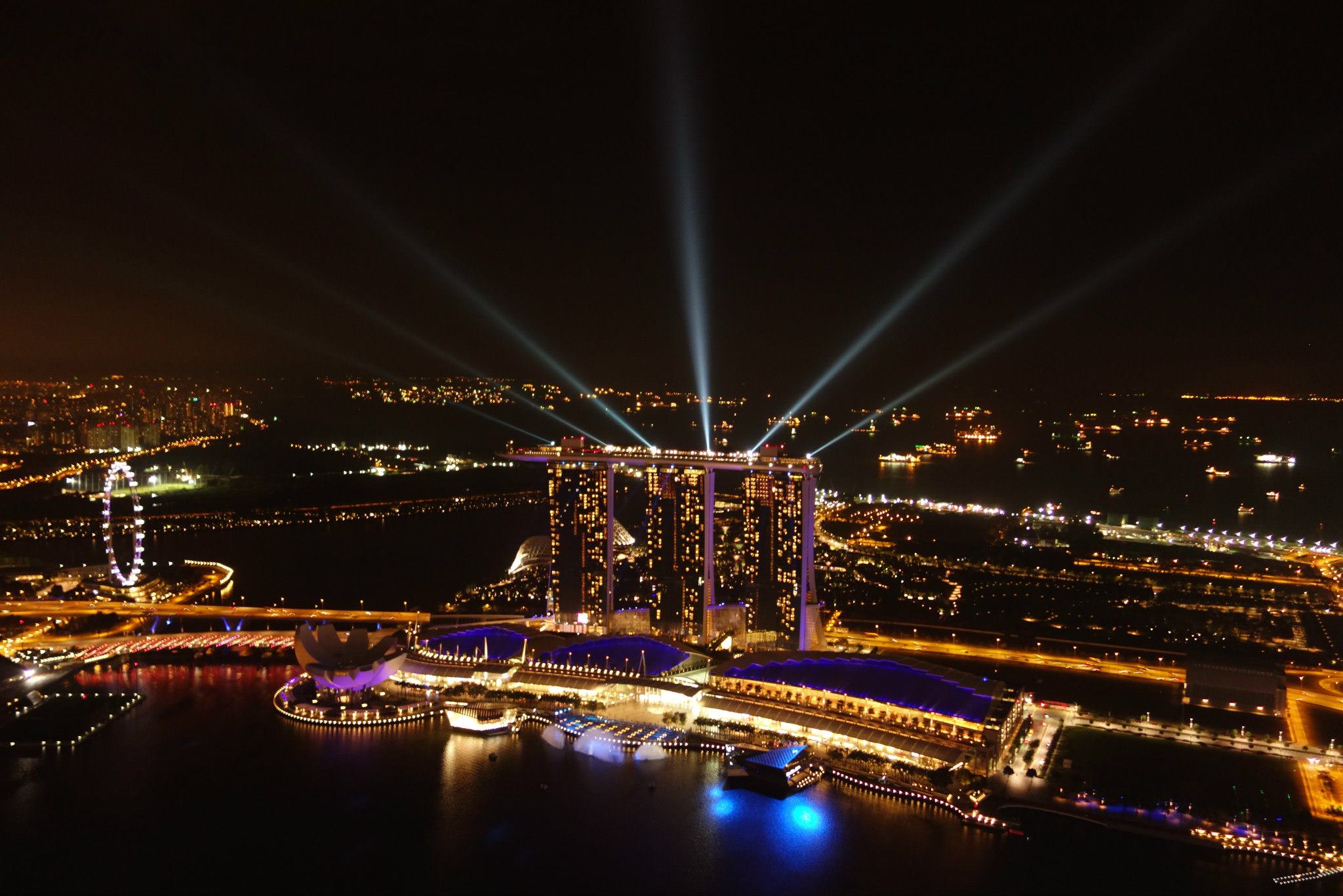 Marina Bay Sands from Altitude 1