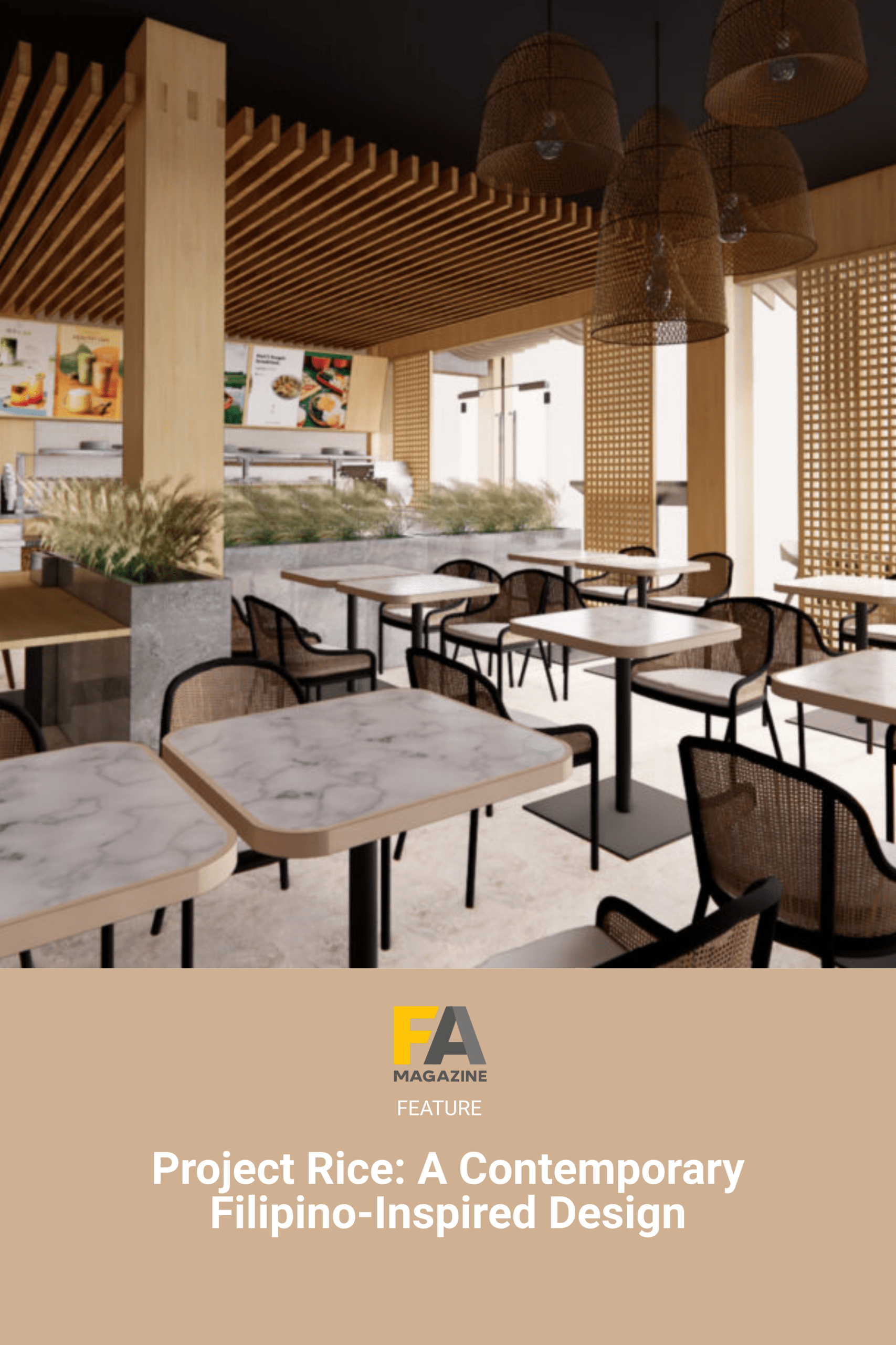 Project Rice: A Contemporary Filipino-Inspired Design