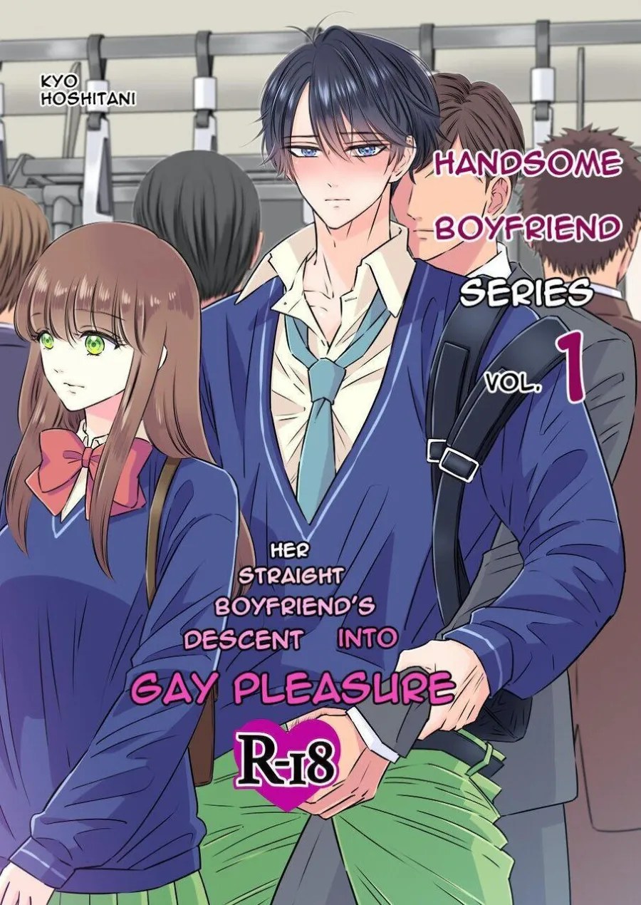 Handsome Boyfriend Series Volume 1. - Her Straight Boyfriends Descent Into  Gay Pleasure - English Hentai Manga