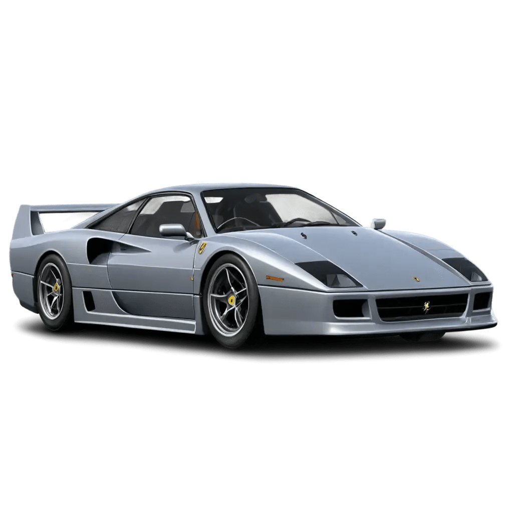 7 Free Ferrari F40 Transparent PNG Images Compressed