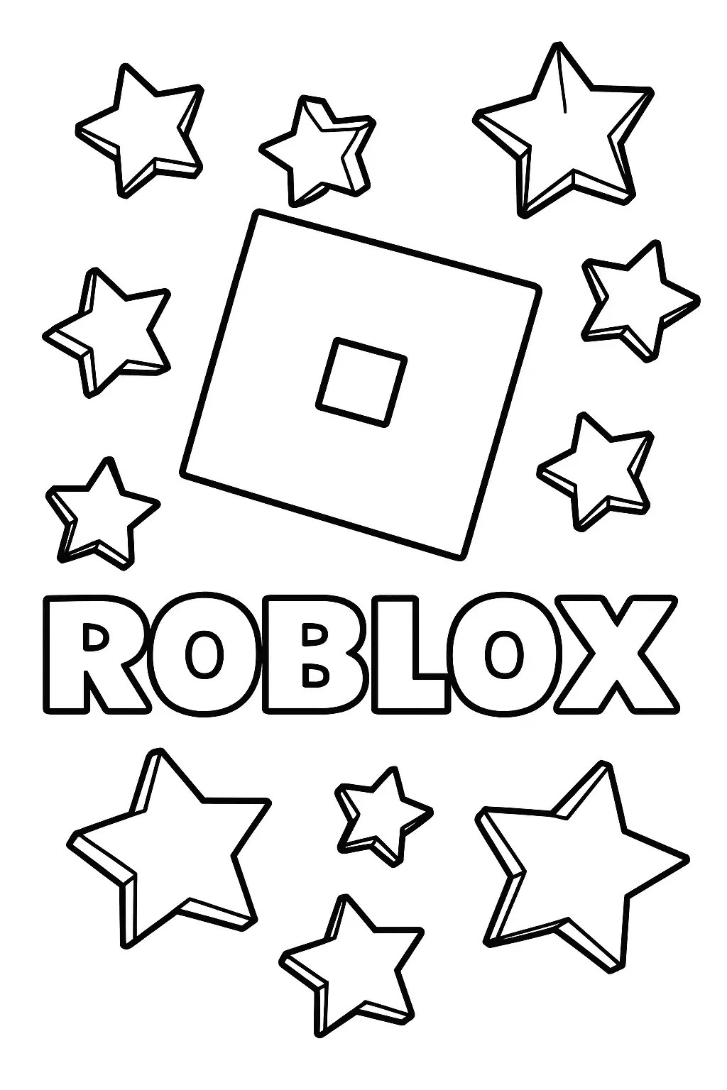 Roblox Colouring Printable 2025 Compressed