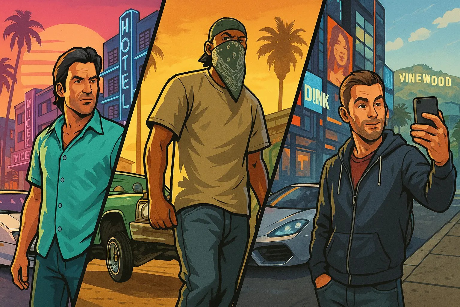 Kostenloser GTA Filter Von Bylo Ai KI Fotoeffekt Generator Online
