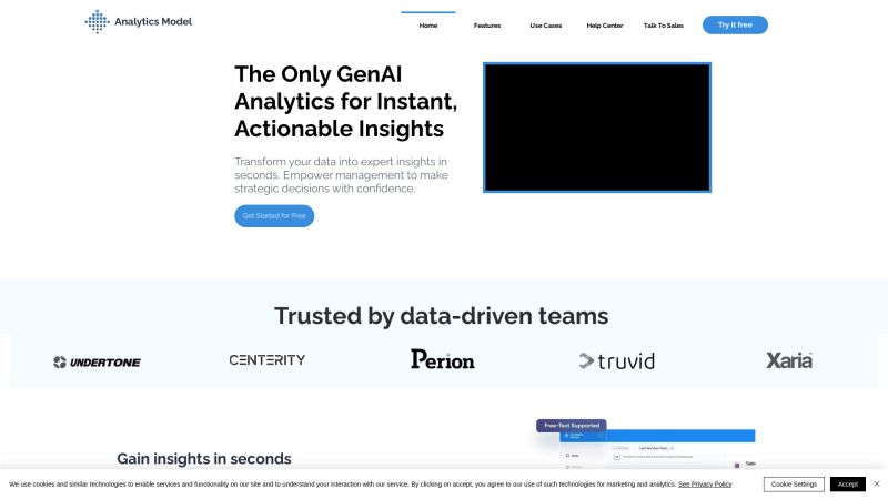 Analytics Model - Mountain Pattern Collection - 4K Quality