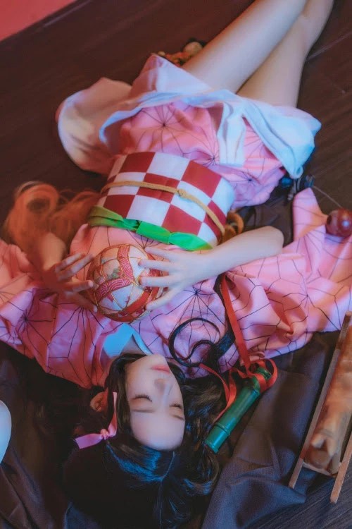 Cosplay 桜桃喵 紅波點 Red Polka Dot