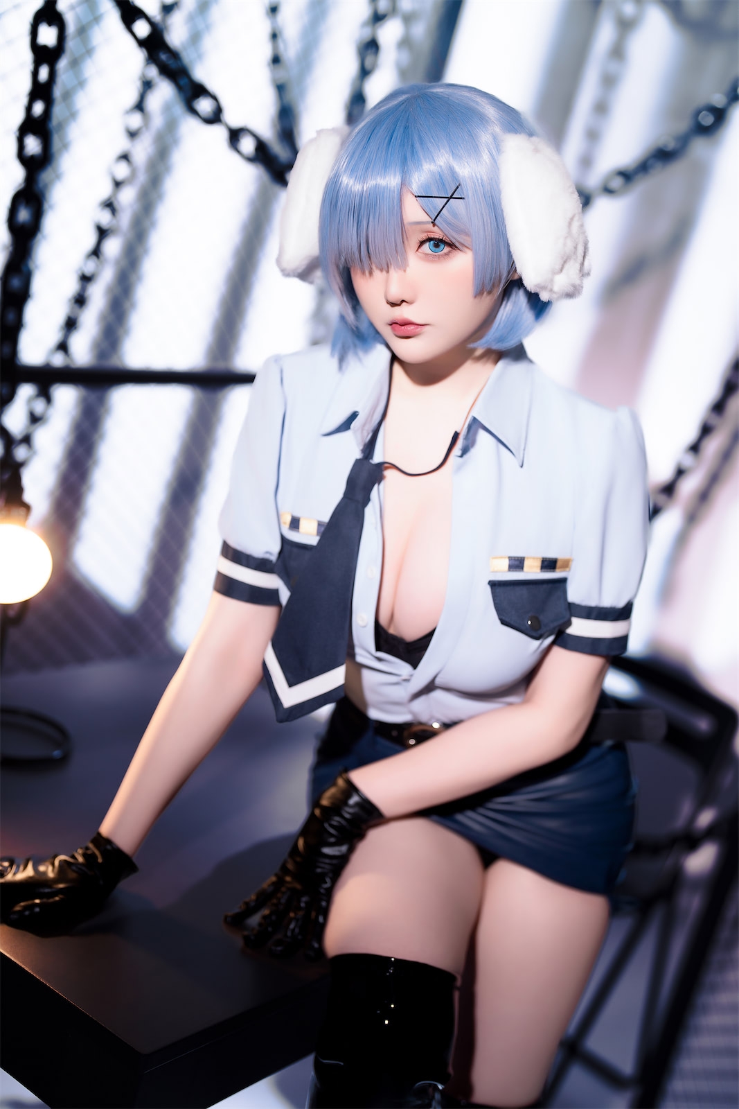 Hoshilily (星之遲遲) Rem Dog-Eared Police Officer – ReZero