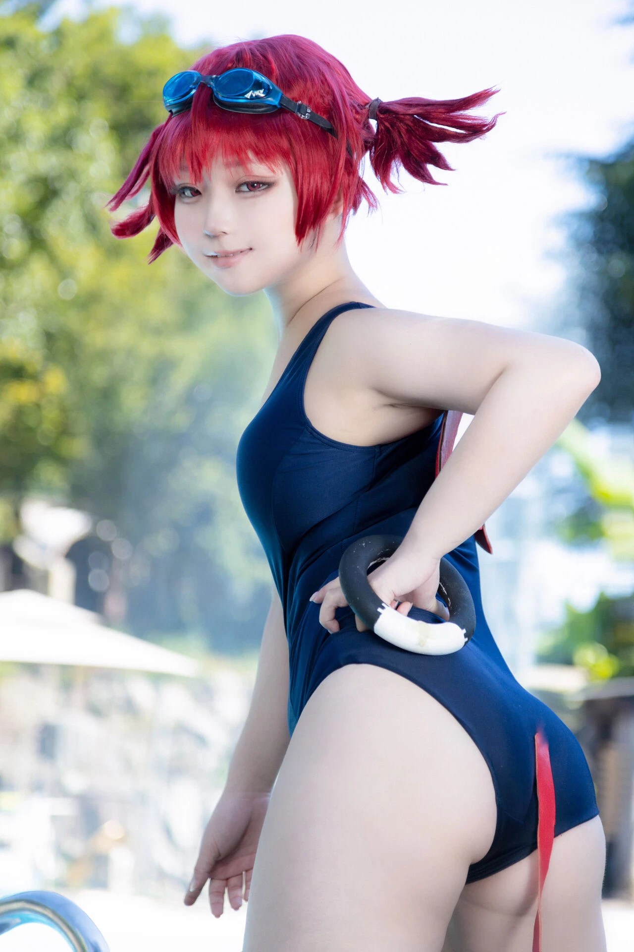 Giragira – 夏だ！プールだ！！！水著撮影だ！！！