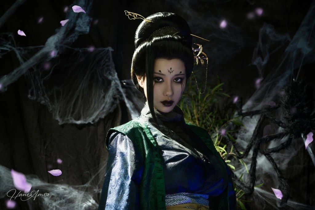 雨波Haneame – 黑神話悟空 蜘蛛精四妹 (33 Photos)