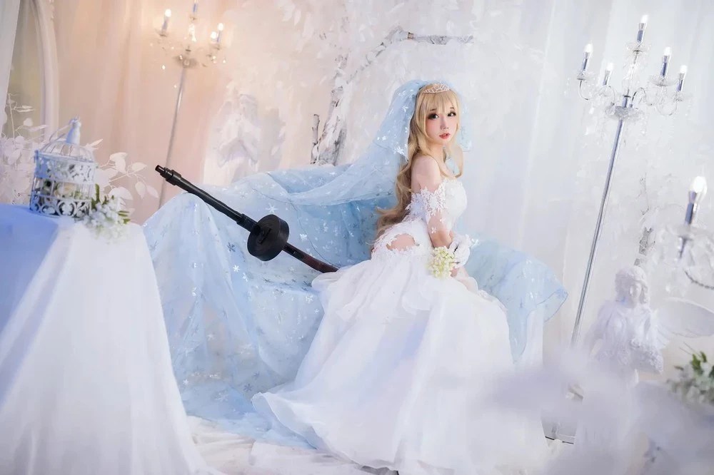 燜燜碳 – 少女前線 索米 婚紗