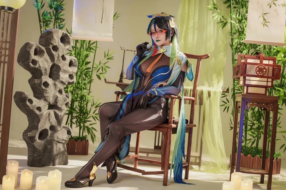 洛璃 极品美少女SAMA – 原神 閑雲