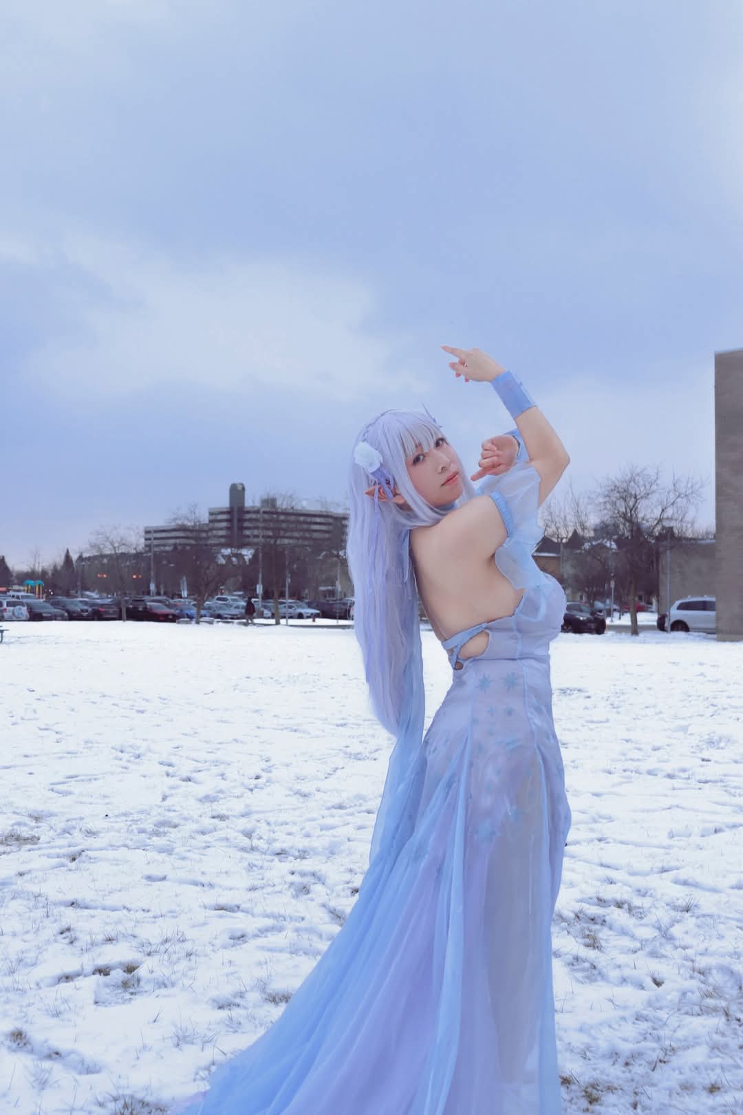 Bilibiliscosplay – Emilia Crystal Dress Ver