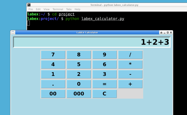 Create A Basic GUI Calculator With Python | Tkinter Tutorial | LabEx