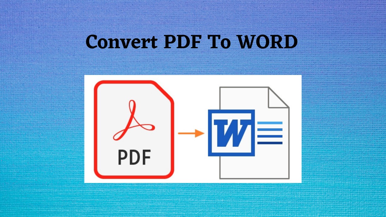Free pdf to word converter online