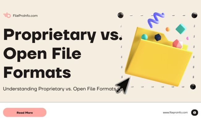 Understanding Proprietary Vs. Open File Formats – FileProInfo Blogs