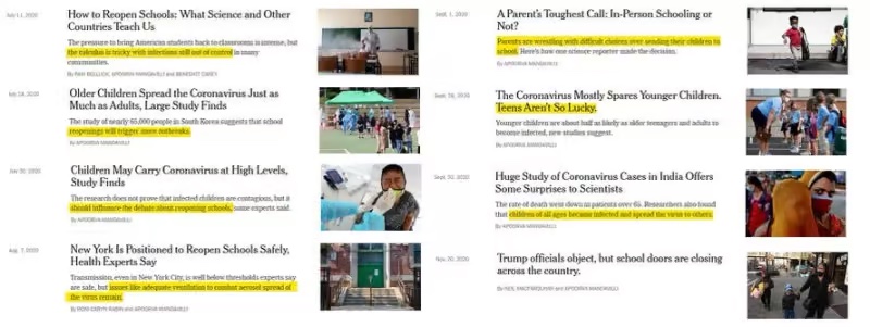 The New York Times Finally Admits Devastating Impact Of School Closures
