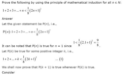 Buy Principle Of Mathematical Induction Study Material