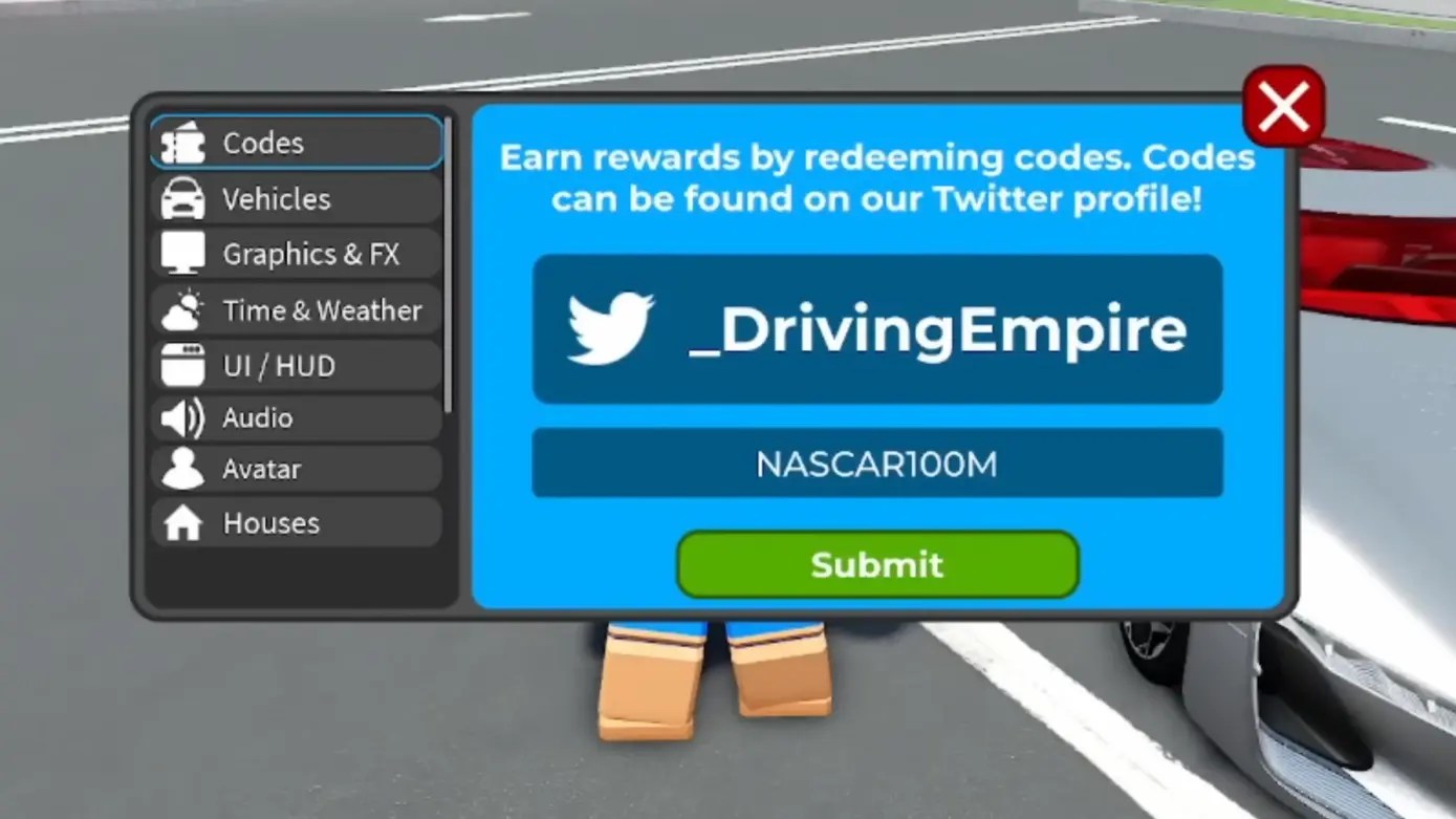 Codes F R Driving Empire Mai 2026 Webp