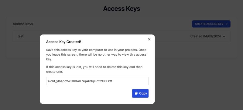 How To Create Access Keys Alchemy Docs - HD Geometric Backgrounds for Desktop