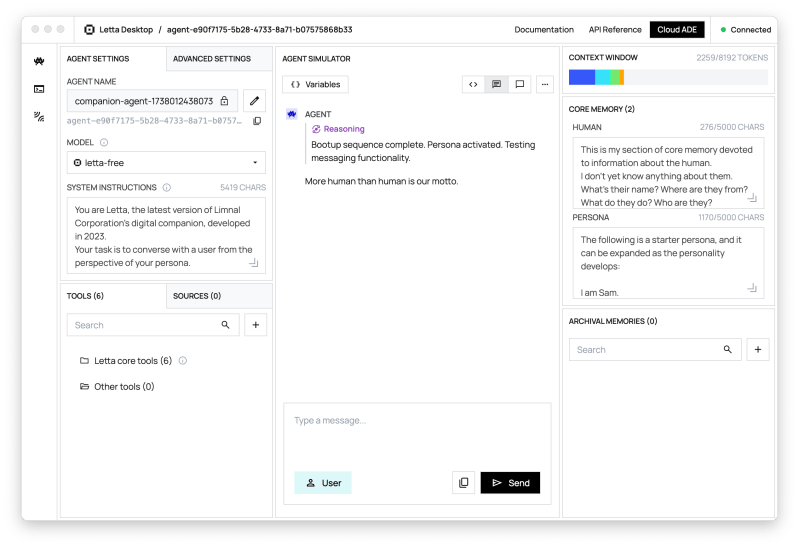 Developer Quickstart Desktop Letta Docs - Ocean Patterns - Beautiful HD Collection