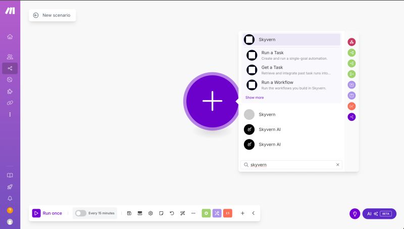 Workflow Blocks Skyvern - HD Minimal Textures for Desktop