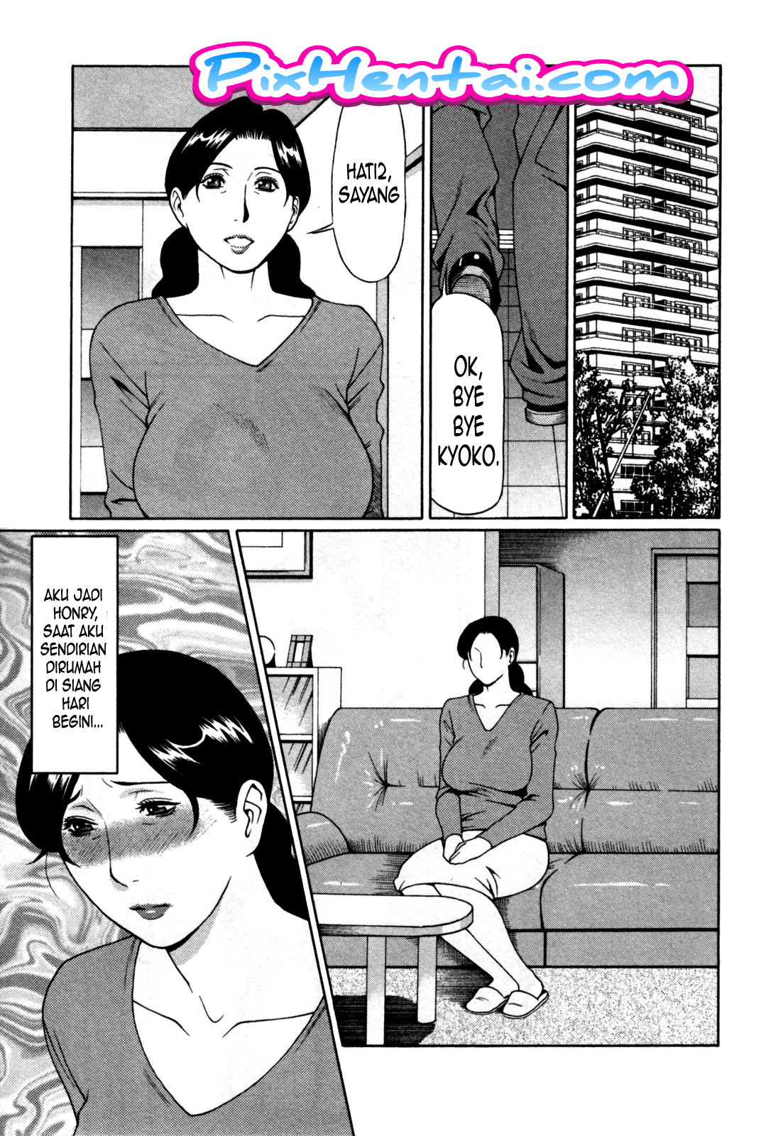 Tante Semok digangbang Tiga Cowok - Halaman 9