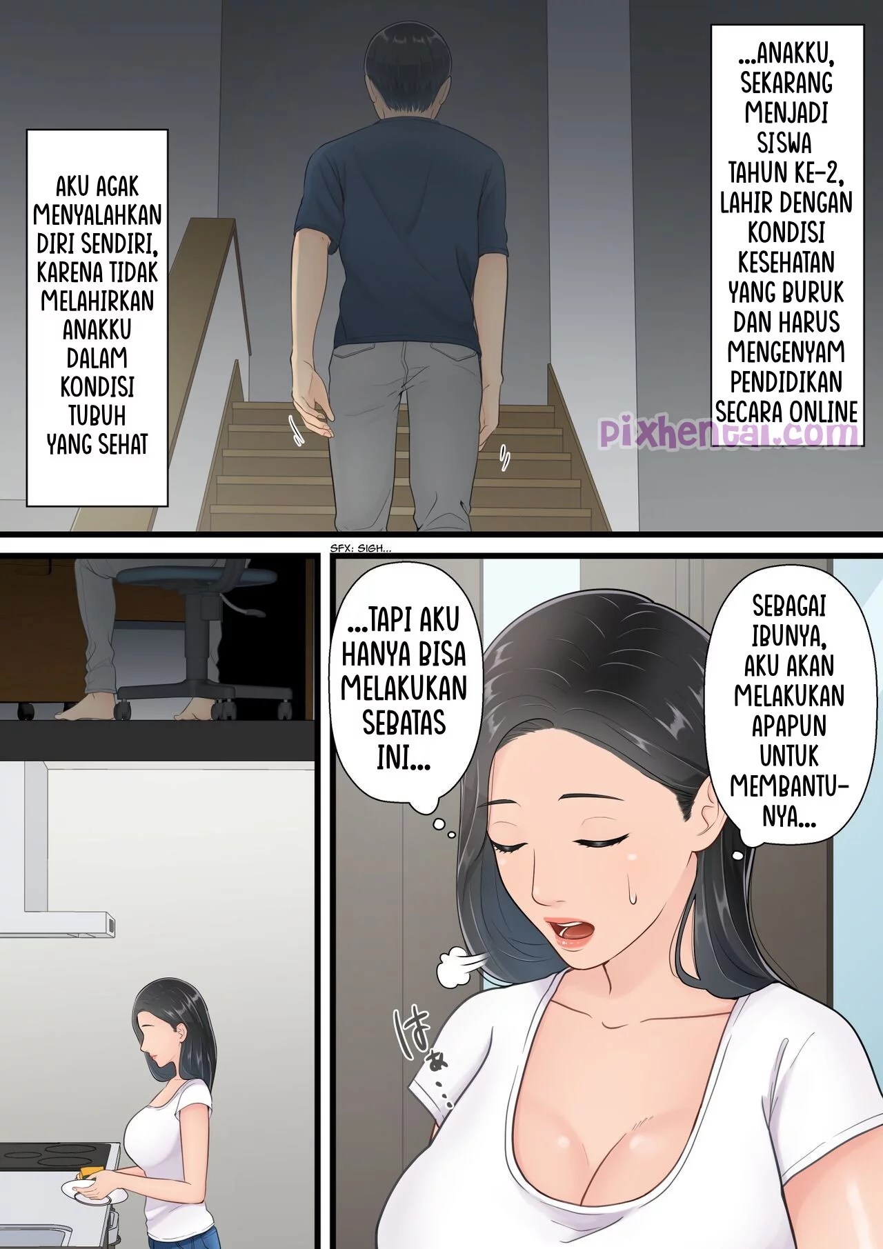 Matomo na Hahaoya ga Musuko no Chinpo ni Ochiru made - Halaman 2