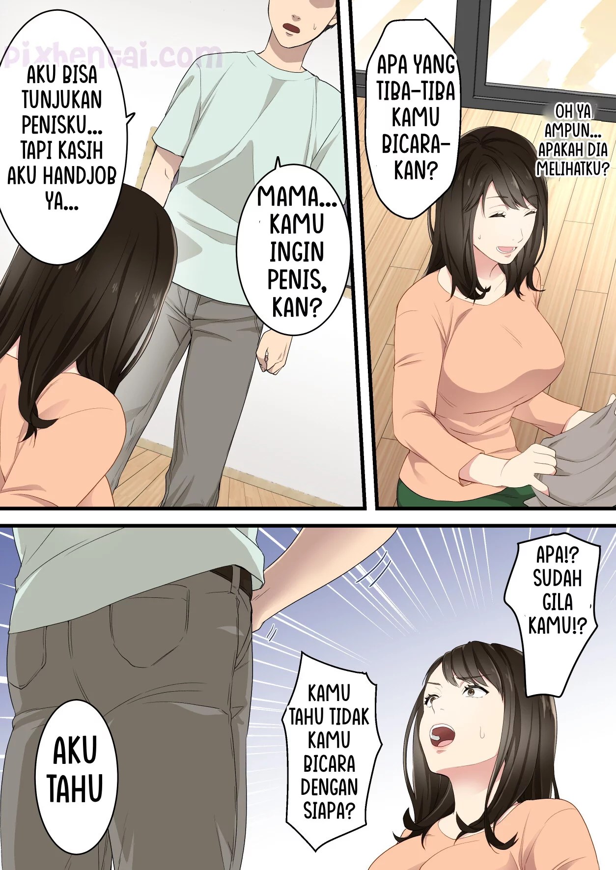 Naka no Warukatta Haha to Musuko ga Amaama Couple ni Naru made - Halaman 11