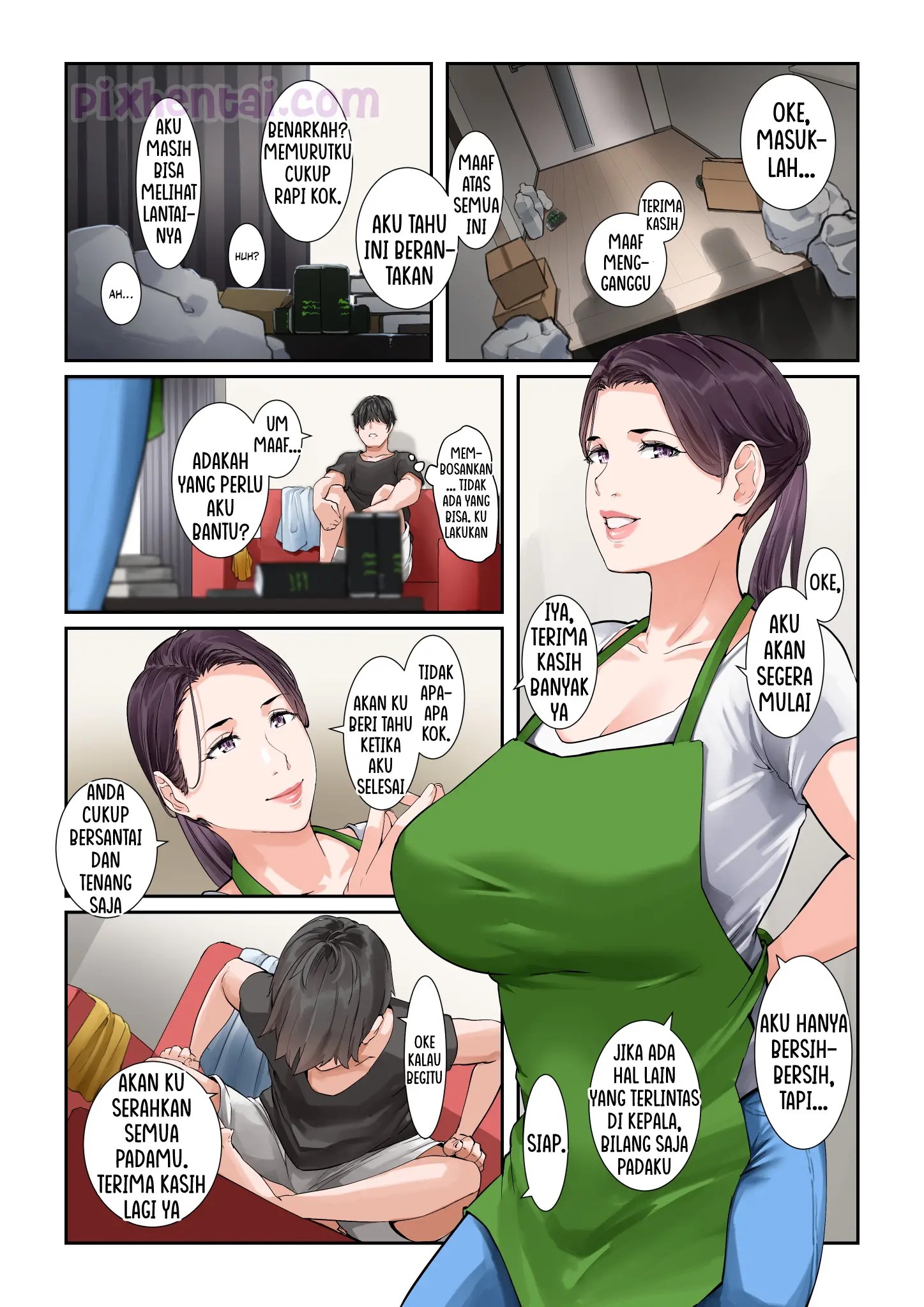 Yurie-san The Housekeeper Who Will Do Just About Anything - Halaman 3