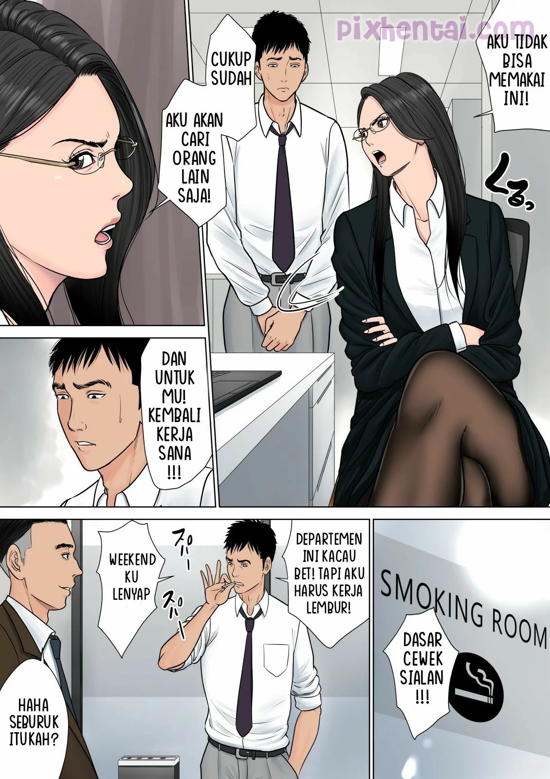 Dekiru Onna Joushi : Kutiduri Manager Sexy yang suka memarahiku - Halaman 2