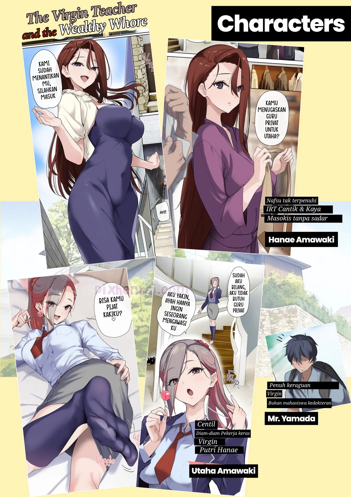 The Virgin Tutor and the Wealthy Whore - Halaman 2