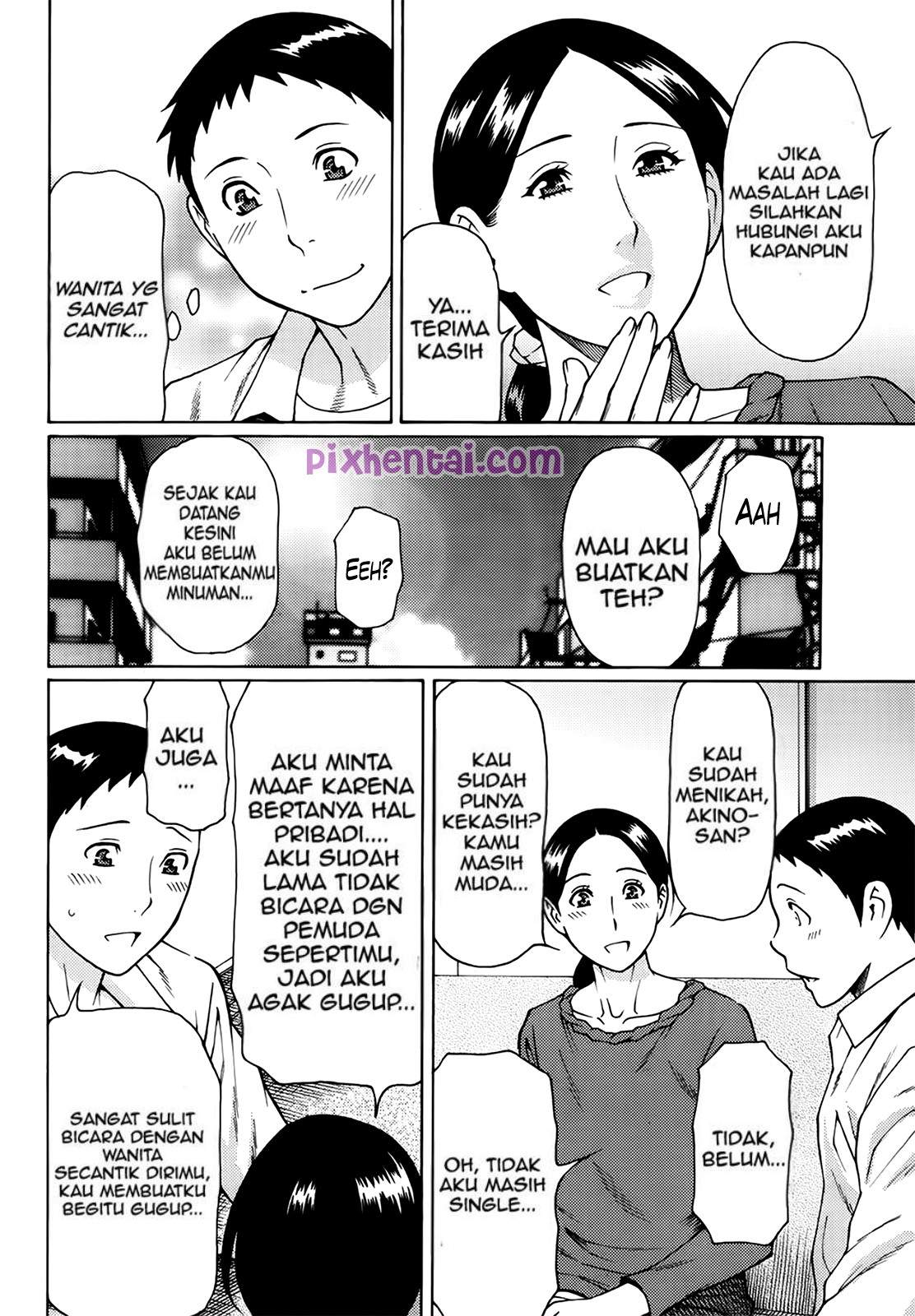 Tante Kesepian minta diewe Landlord - Halaman 13