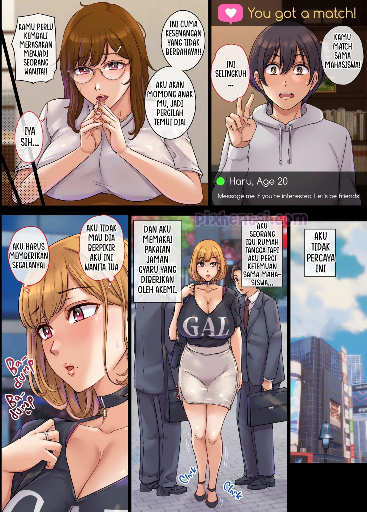 Yarimoku Hitozuma to Matching shite Sokuhame SEX - Halaman 16