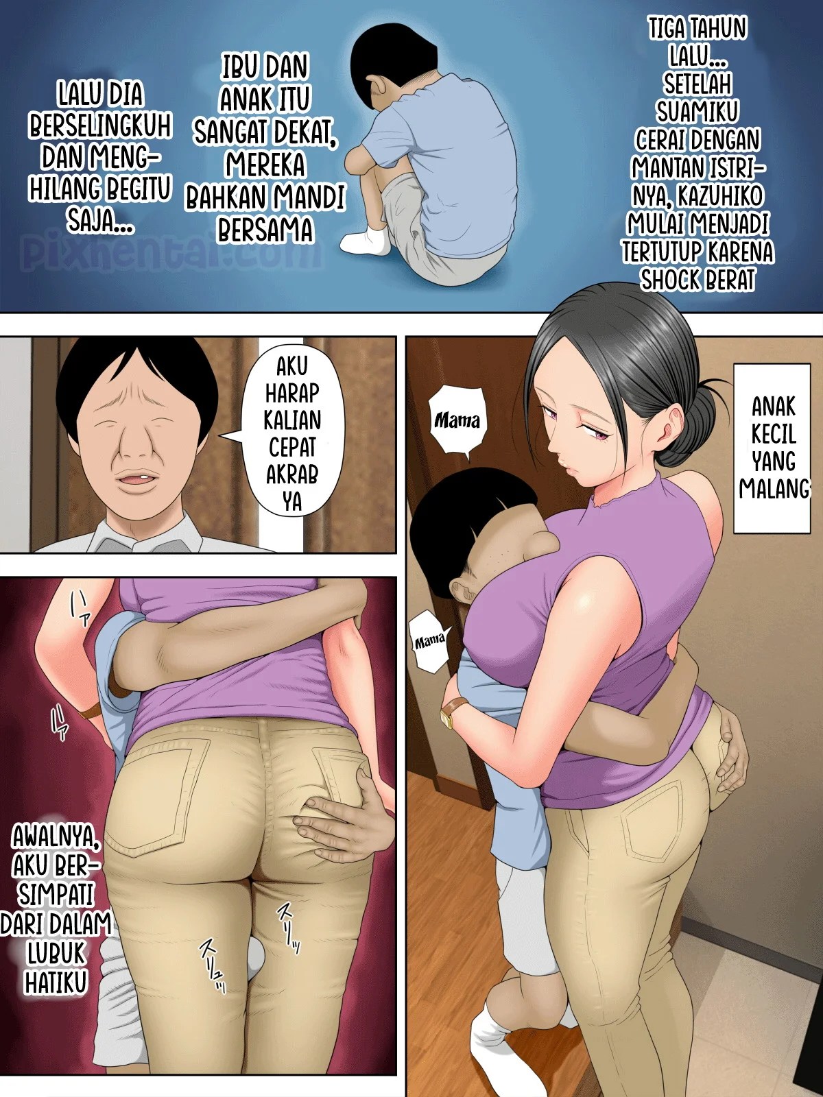 Trouble With My Husband’s Son | Otto no tsurego ni, komattemasu - Halaman 6