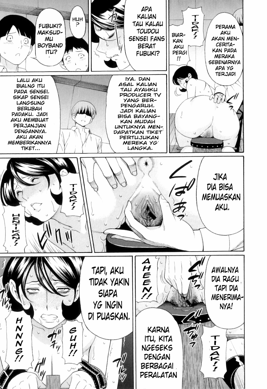 My Mother 7 : Murid Gangbang Ibu Guru Montok - Halaman 11