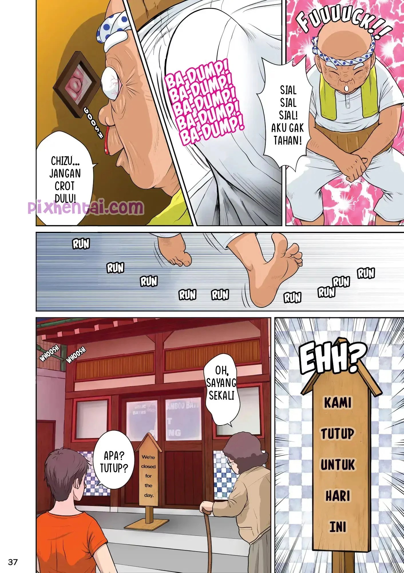 Menantu Sexy Memancing Nafsu Ayah Mertua - Halaman 38