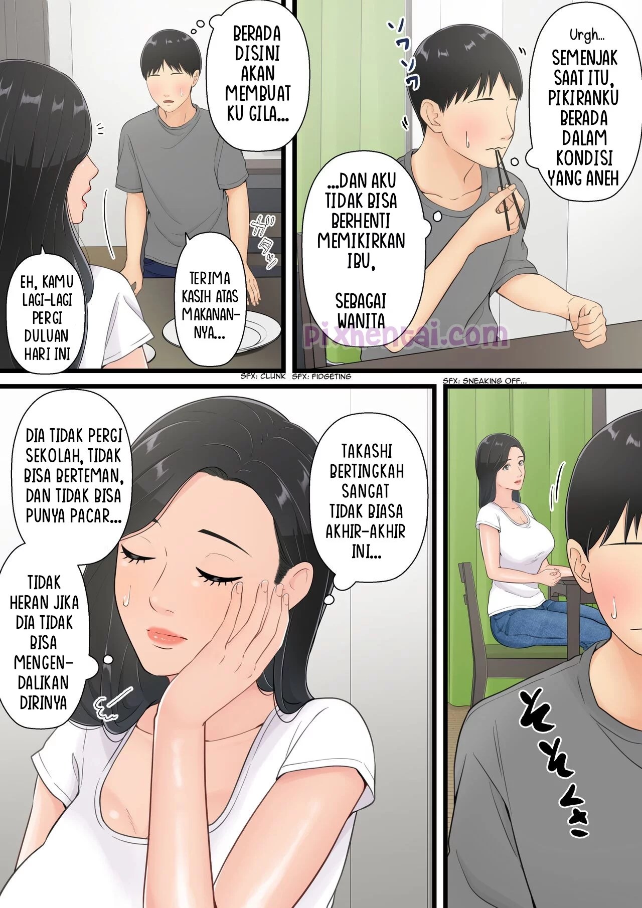 Matomo na Hahaoya ga Musuko no Chinpo ni Ochiru made - Halaman 8