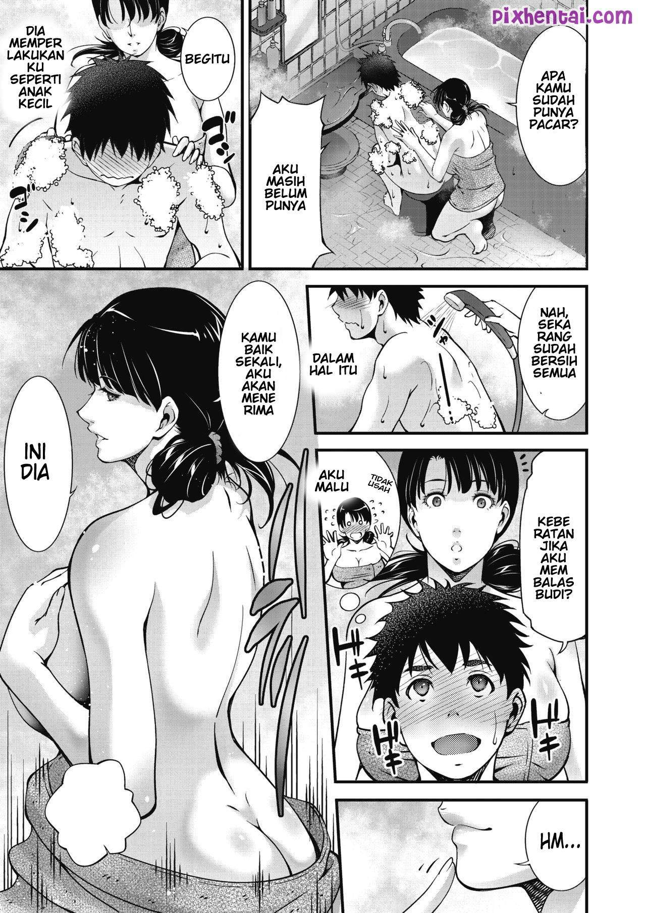 Mandi sama Tante Tetangga dekat - Halaman 7