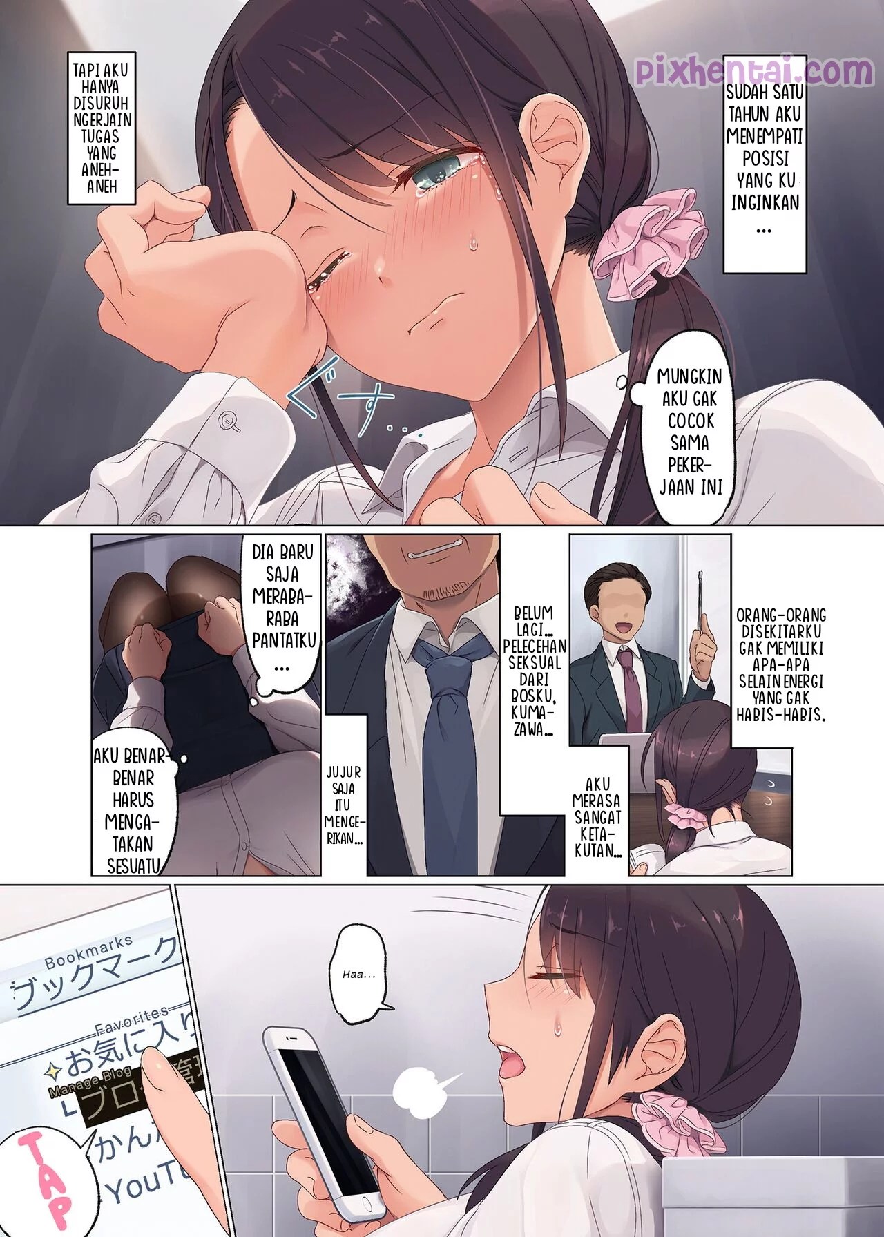 Fucking an Office Lady Blogger - Halaman 3