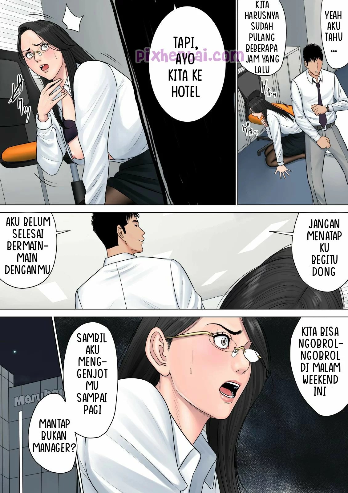 Dekiru Onna Joushi : Kutiduri Manager Sexy yang suka memarahiku - Halaman 49