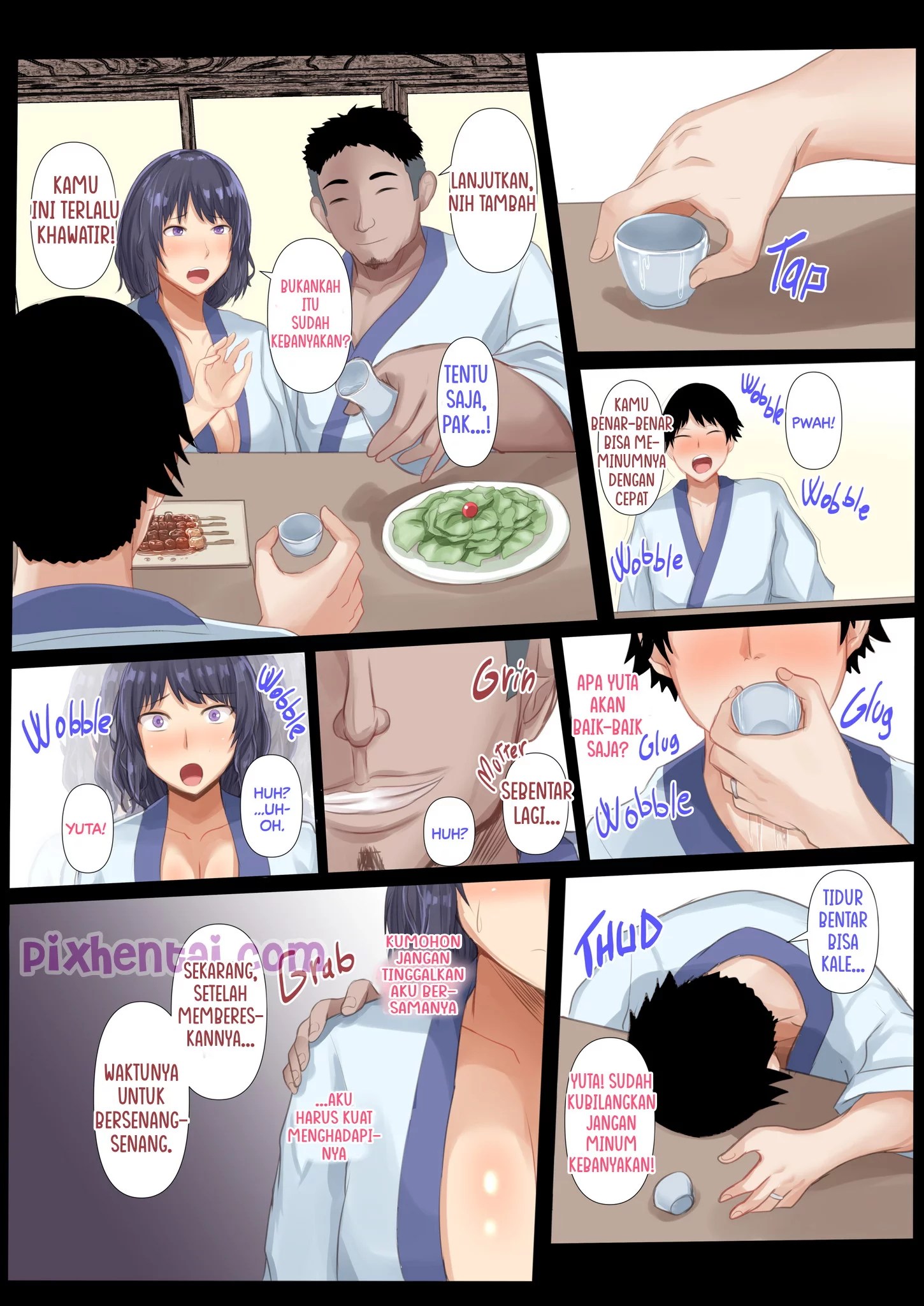 Otto no Shiranai Tsuma no Inrangao - Halaman 16