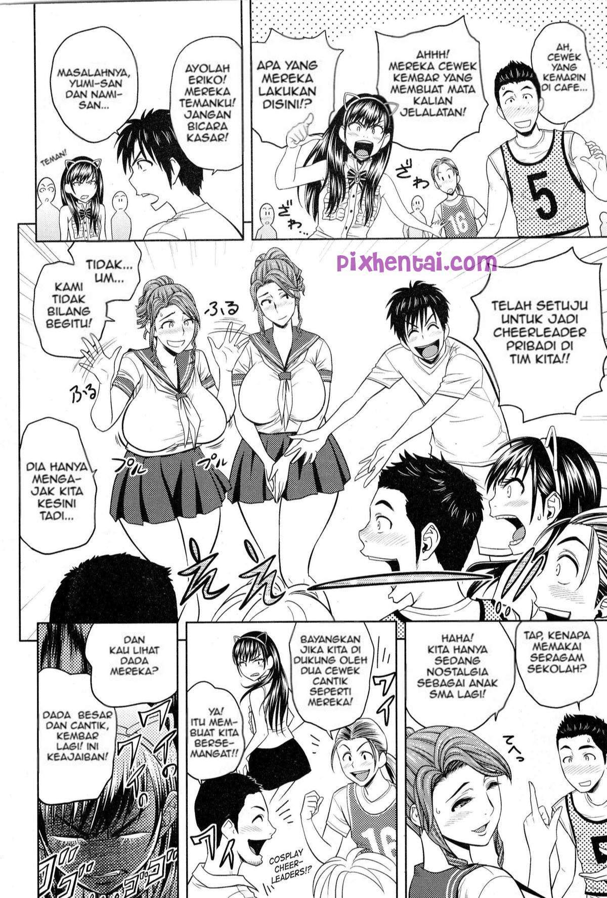 Cheerleader Seksi pakai Seragam SMA - Halaman 7