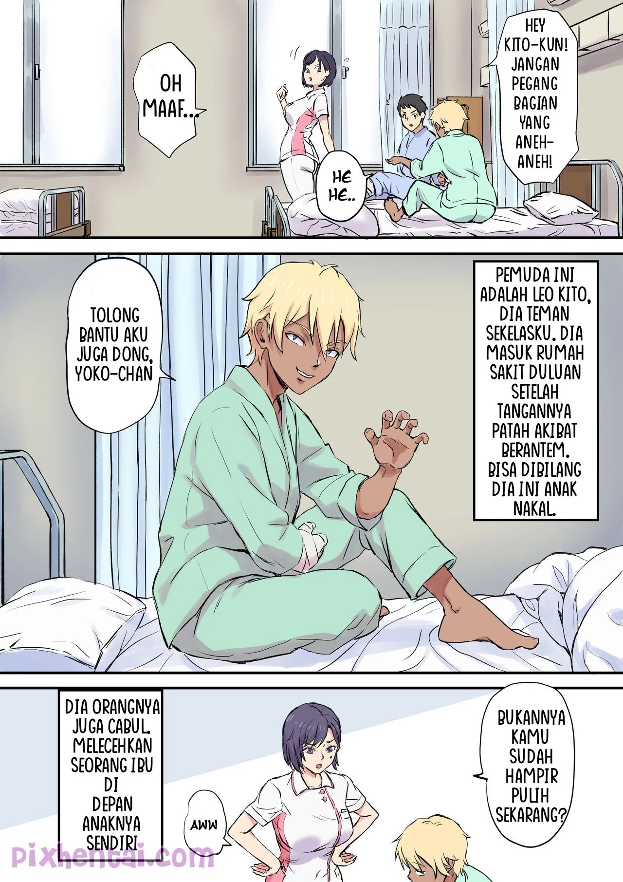 Milf Nurse Cuckolded on the Bed Next Door - Halaman 4