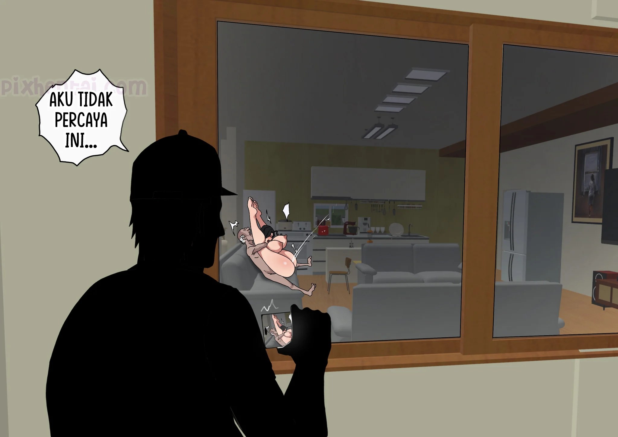 Sinful Lust Chapter 2 part 2 : Mertua Keriput Ketagihan Menantu Tobrut - Halaman 52