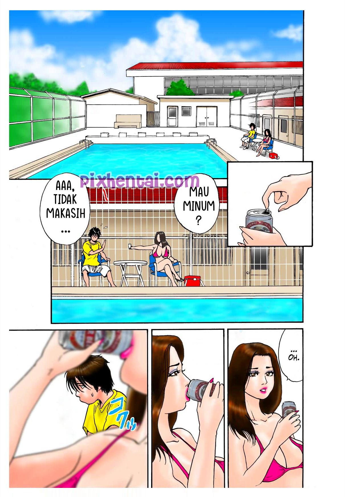 Summer School Dream : Bu Guru Semok Berbikini - Halaman 8