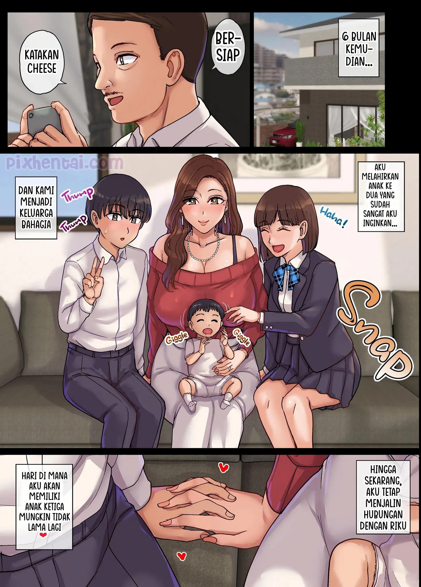 Reiko’s Pregnancy 2 : Mendonorkan Sperma kepada Tante Semok yang Ingin Hamil - Halaman 41