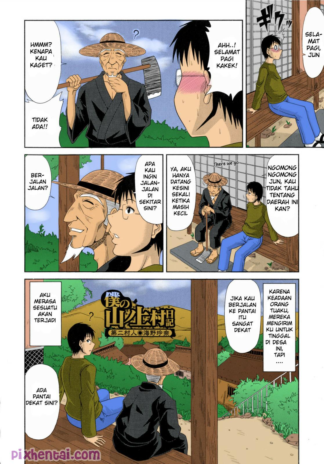 Menghangatkan Wanita Penyelam yang Bugil - Halaman 2